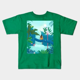 Jungle Girl Kids T-Shirt